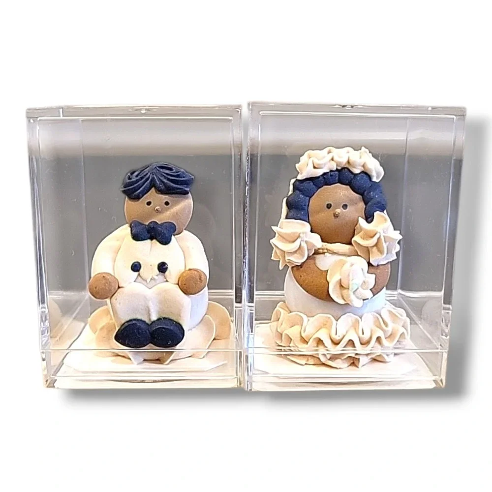 1987 Kencraft Bubblegum Buddies Bride & Groom Set